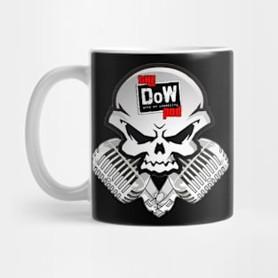 Dits on Wrestling Podcast Logo (with old logo) Mug